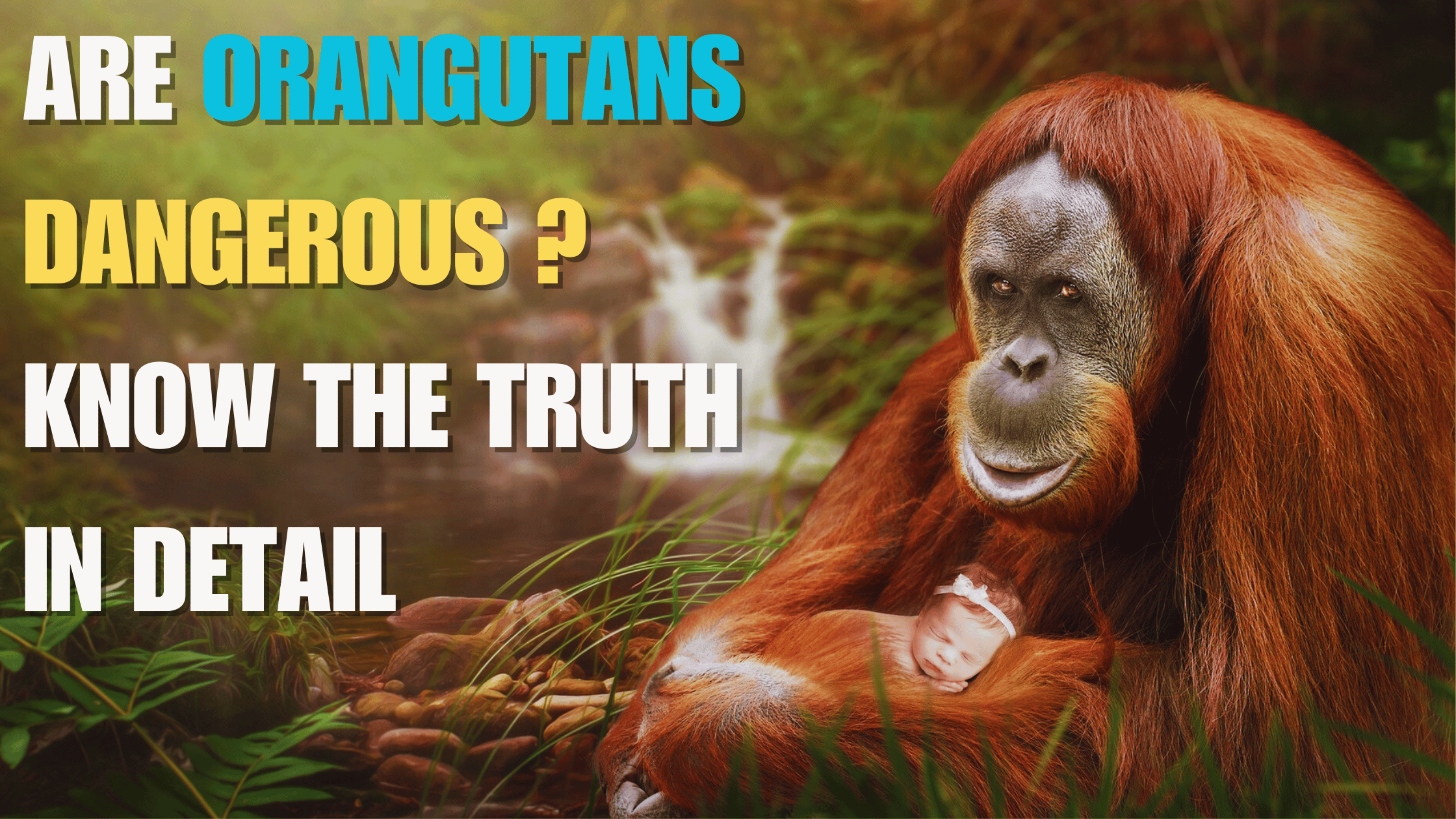 Are Orangutans Dangerous Know the Truth